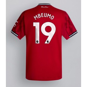Manchester United Bryan Mbeumo #19 Primera Equipación 2025-26 Manga Corta
